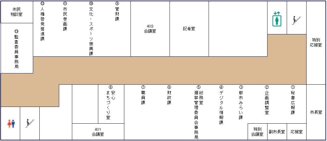 4階フロアマップ